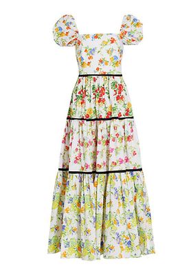 Hart Floral Tiered Maxi Dress