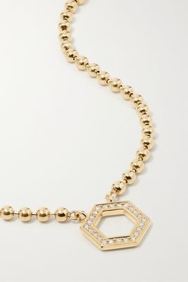 Harwell Godfrey - 18-karat Gold Diamond Necklace - one size