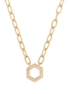 Harwell Godfrey 18kt yellow gold Foundation diamond chain necklace