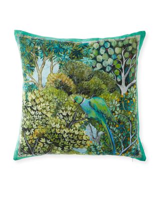 Haryana Emerald Decorative Pillow, 22"