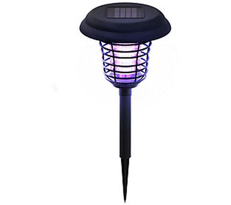 Hastings Home Solar Powered Light, Mosquito and Bug Zapper