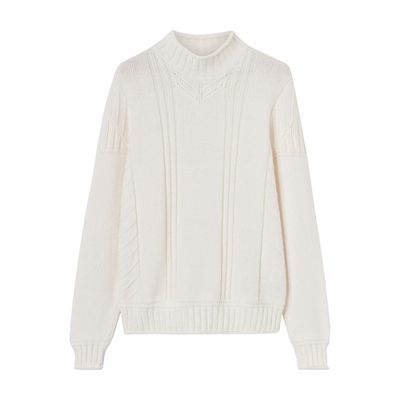 Haston funnel-neck sweater