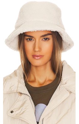 Hat Attack Sherpa Hat in Cream.