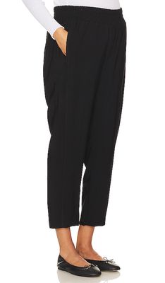 HATCH The Asher Pant in Black