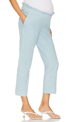 HATCH the Rue Maternity Pant in Baby Blue