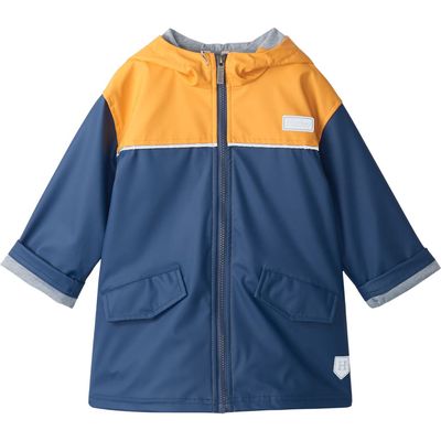 Hatley Kids' Hooded Raincoat in Navy 