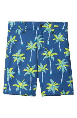 Hatley Kids' Palm Tree Quick Dry Hybrid Shorts in Blue
