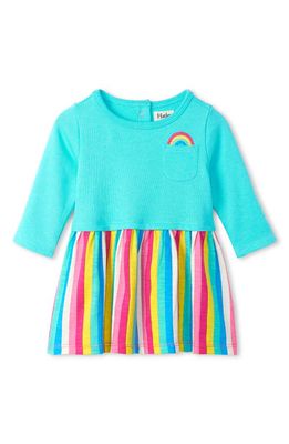 Hatley Radiant Rainbow Dress in Blue