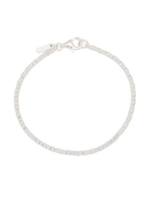 Hatton Labs anchor-chain sterling-silver bracelet