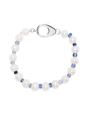 Hatton Labs crystal-embellished pearl bracelet - White