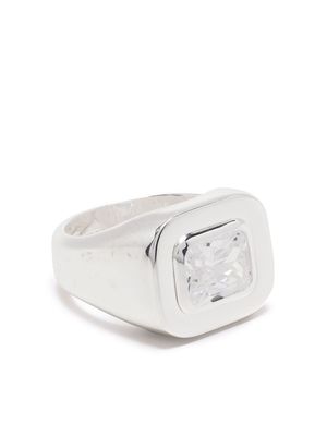 Hatton Labs crystal-embellished sterling-silver ring