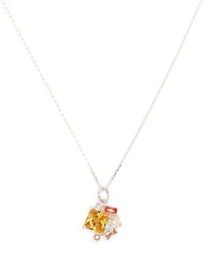 Hatton Labs crystal-pendant necklace - Yellow