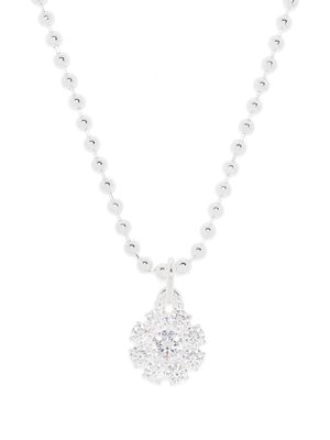 Hatton Labs Daisy-pendant ball-chain necklace - Silver
