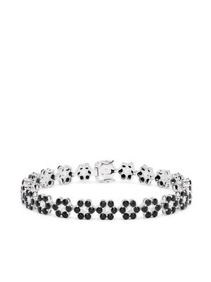 Hatton Labs Daisy Tennis embellished bracelet - Silver