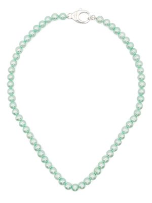 Hatton Labs freshwater pearls necklace - Green