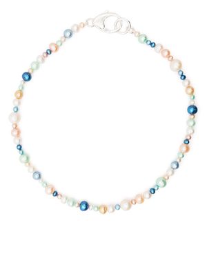 Hatton Labs multicolour-pearl necklace - Silver