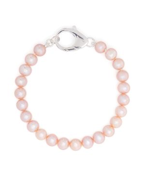 Hatton Labs pearl-chain bracelet - Pink
