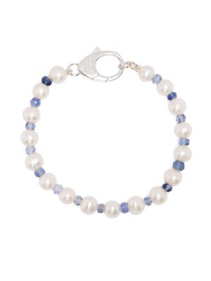 Hatton Labs pearl sterling silver bracelet - White