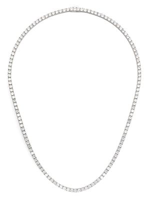 Hatton Labs round-zirconia tennis chain necklace - Silver