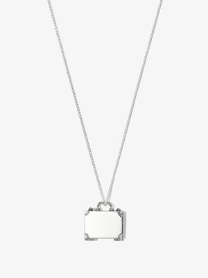 Hatton Labs suitcase pendant necklace - Silver