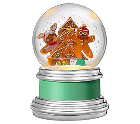 Haute Decor 6" Animated Christmas Snow Globe
