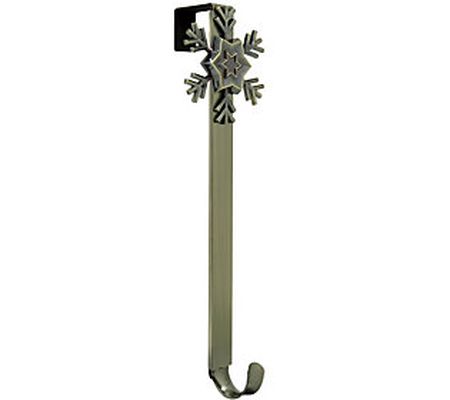 Haute Decor Wreath Hanger with Removable Snowfl ake Icon