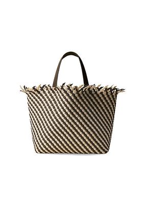 Havana Large Stripe Tote Bag