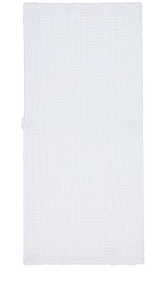 HAWKINS NEW YORK Simple Waffle Hand Towel in White.