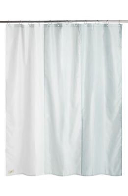 HAY Aquarelle Gradient Shower Curtain in Eucalyptus