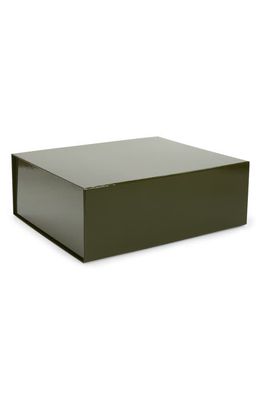 HAY Cardboard Storage Box in Olive