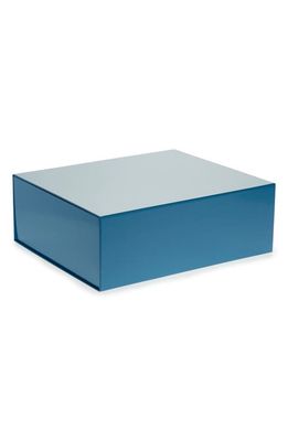 HAY Cardboard Storage Box in Sky Blue