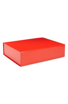 HAY Cardboard Storage Box in Vibrant Red