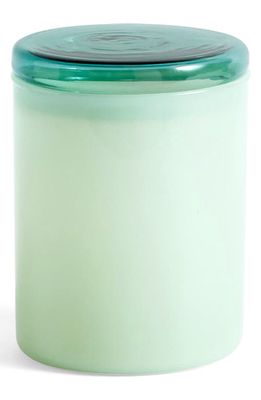 HAY Glass Container in Jade Green