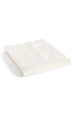 HAY Mono Cotton Bath Towel in Cream