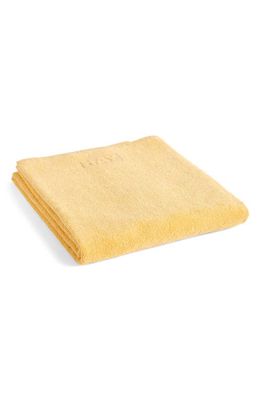 HAY Mono Cotton Bath Towel in Yellow