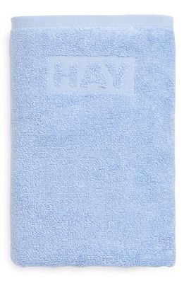 HAY Mono Hand Towel in Sky Blue