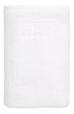 HAY Mono Hand Towel in White
