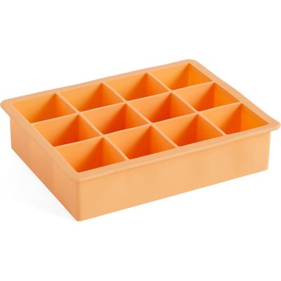 HAY Silicone Ice Cube Tray in Peach 