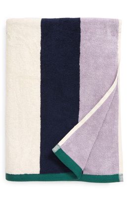 HAY Trio Colorblock Bath Towel in Lavender