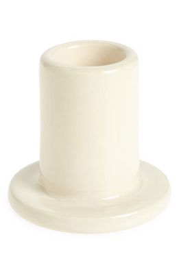 HAY Tube Candleholder in Off White