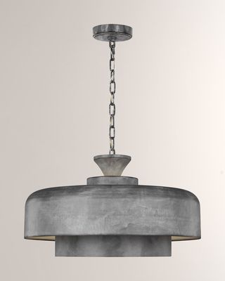 Haymarket Galvanized 1-Light Pendant