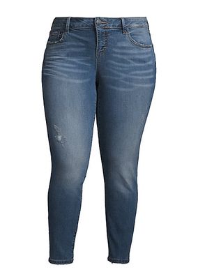Hazel Mid-Rise Skinny Jeans