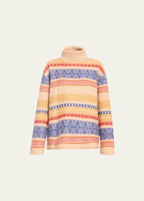 Hazy Isle Turtleneck Cashmere Sweater