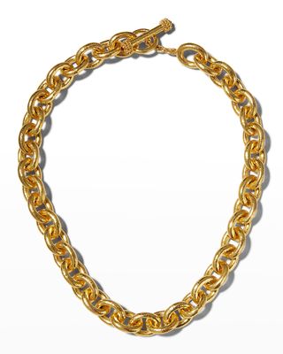 Heavy Oval Link Necklace