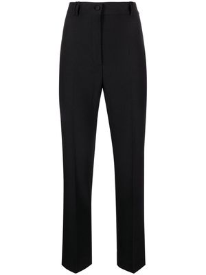 Hebe Studio straight-leg tailored trousers - Black