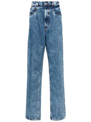 Hed Mayner mid-rise straight-leg jeans - Blue