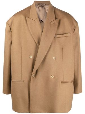 Hed Mayner oversize double-breasted blazer - Neutrals