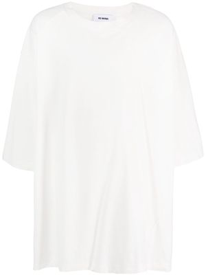 Hed Mayner oversized cotton T-shirt - White