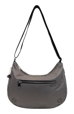 Hedgren Ann Water Repellent Recycled Polyester Shoulder Bag in Sepia