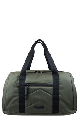 Hedgren Bound Water Repellent Recycled Polyester Duffle Bag in Olive